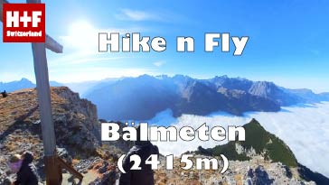 Hike and Fly / Paragliding Bälmeten