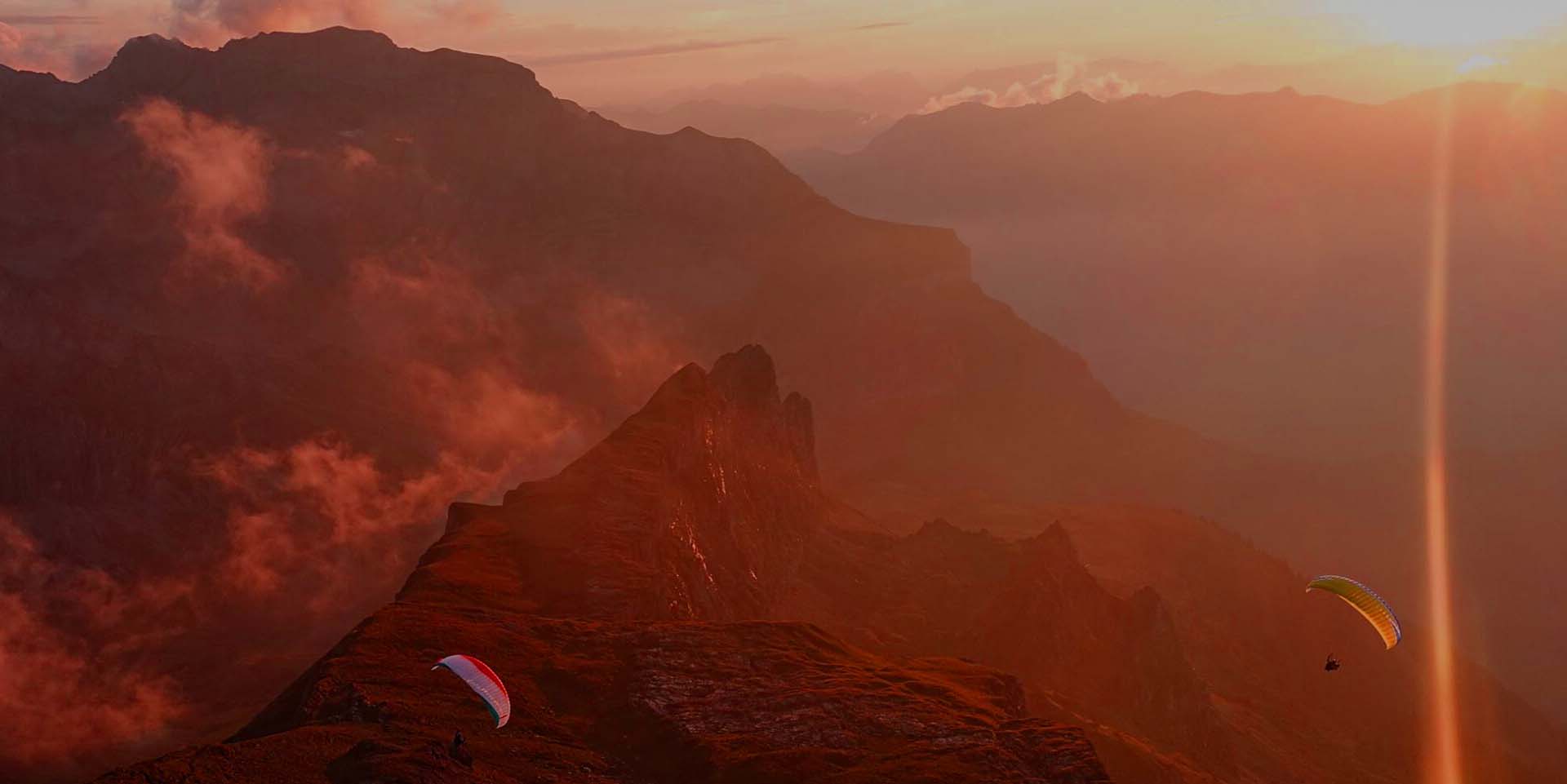 Hike n Fly Switzerland Hintergrund